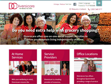 Tablet Screenshot of diversicare.com.au